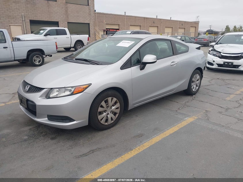 2012 Honda Civic Lx 2HGFG3B55CH547895 photo 1