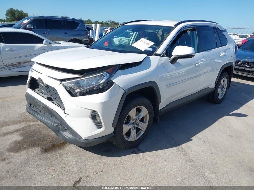 2020 Toyota RAV 4, Обидва боки, IAAI, VIN 2T3W1RFV0LC052955 — фото 2