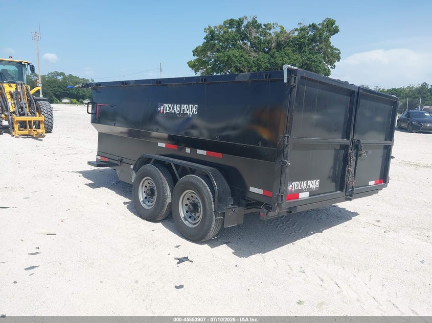 2025 TEXAS PRIDE TRAILERS DUMP TRAILER auction photo 3