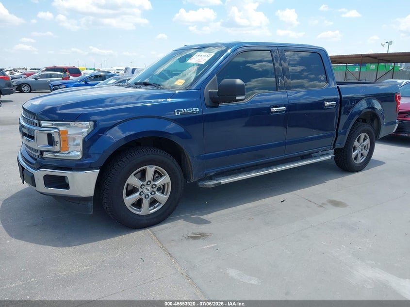 2018 Ford F-150, Град, IAAI, VIN 1FTEW1CG2JKC61509 — фото 2