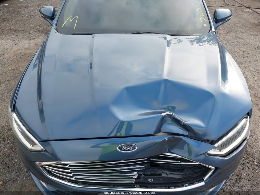 VIN: 3FA6P0LU2JR255695 2018 FORD FUSION HYBRID SE