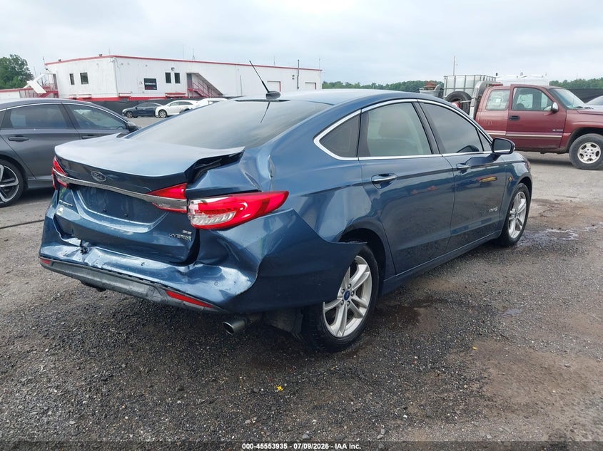 VIN: 3FA6P0LU2JR255695 2018 FORD FUSION HYBRID SE