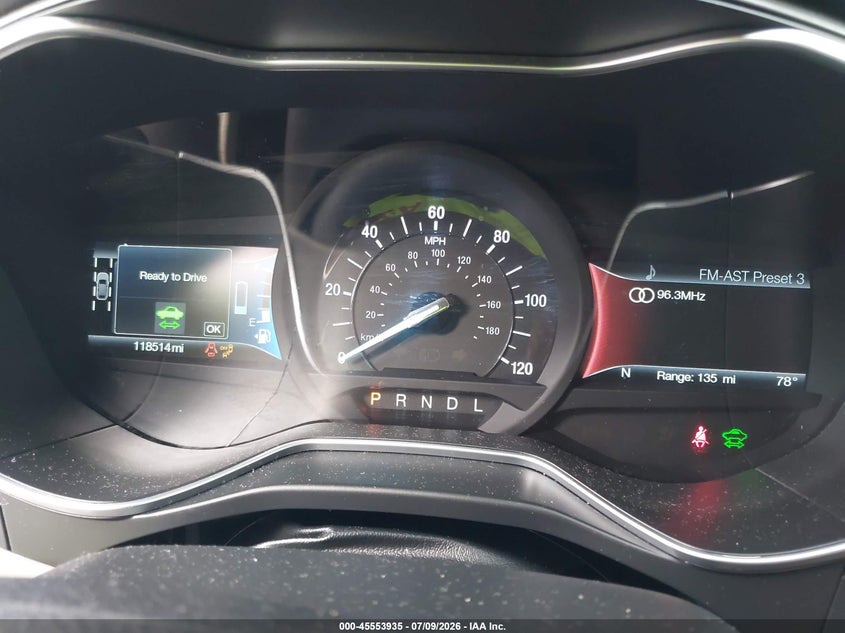 VIN: 3FA6P0LU2JR255695 2018 FORD FUSION HYBRID SE