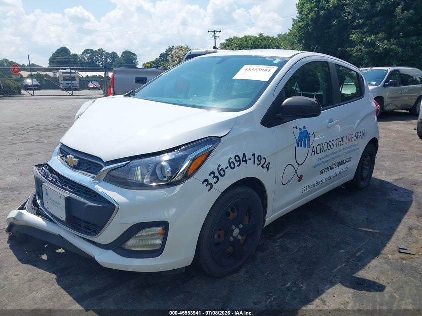 2021 Chevrolet Spark Fwd Ls Automatic VIN: KL8CB6SA2MC728495 Lot: 45553941