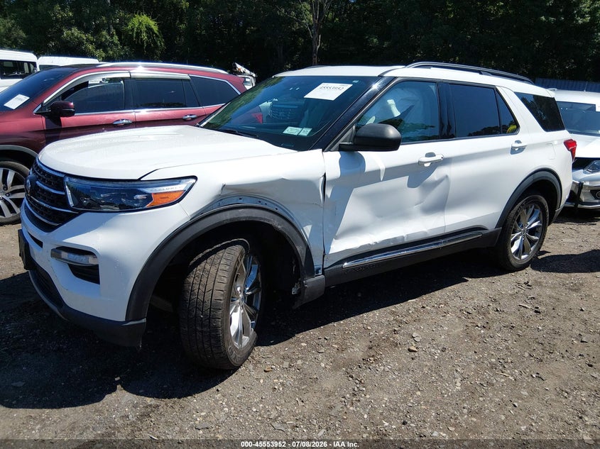 VIN 1FMSK8DH0LGC55174 2020 FORD EXPLORER XLT