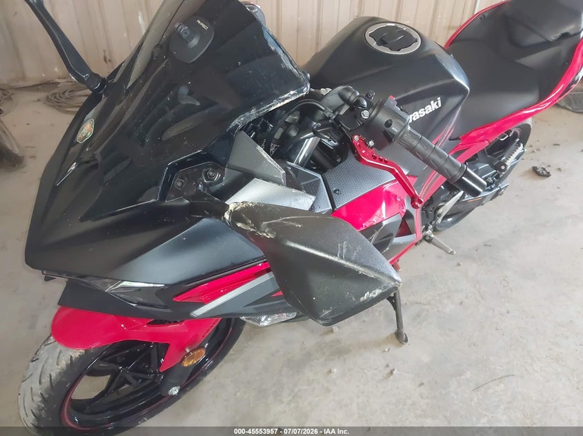 2025 Kawasaki Ex500 VIN: ML5EXGG10SDA71894 Lot: 45553957