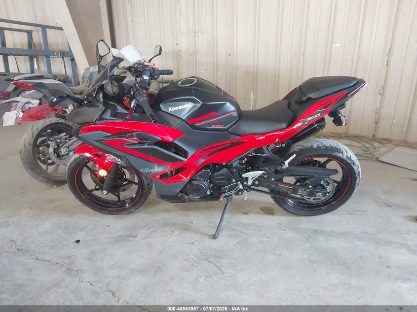 2025 Kawasaki Ex500 VIN: ML5EXGG10SDA71894 Lot: 45553957