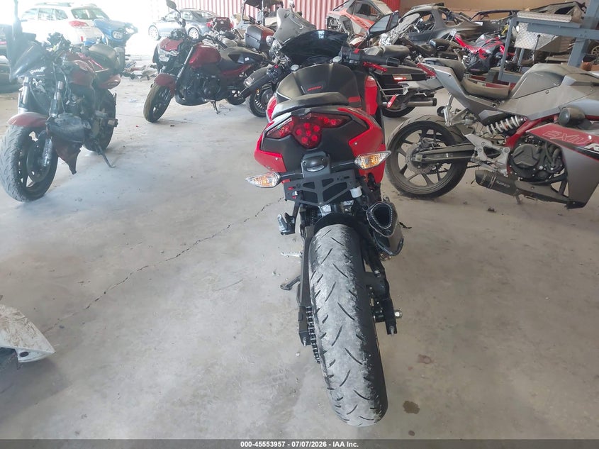 2025 Kawasaki Ex500 VIN: ML5EXGG10SDA71894 Lot: 45553957