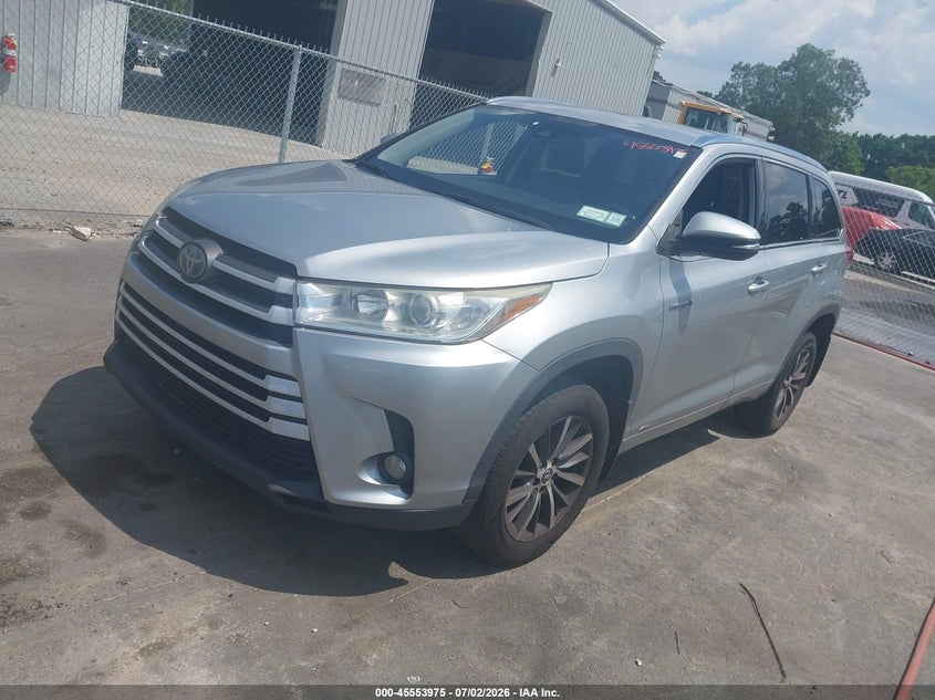 2018 Toyota Highlander Hybrid Xle 5TDJGRFH6JS045105 photo 1