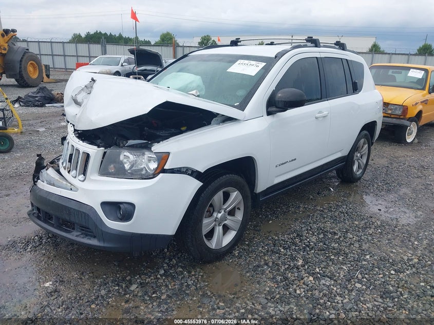Vin: 1c4njdbb5fd258492, lot: 46052287, jeep compass sport 20152