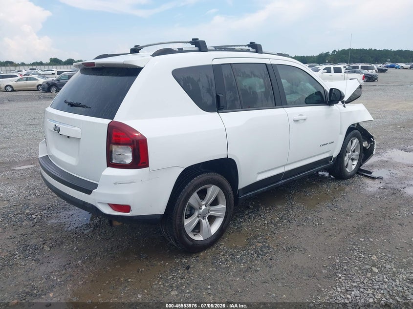 Vin: 1c4njdbb5fd258492, lot: 46052287, jeep compass sport 20154