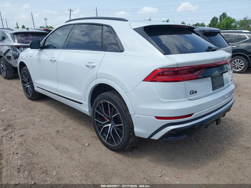 Vin: wa1fvaf10md035759, lot: 46052288, audi q8 prestige 55 tfsi quattro tiptronic 20213