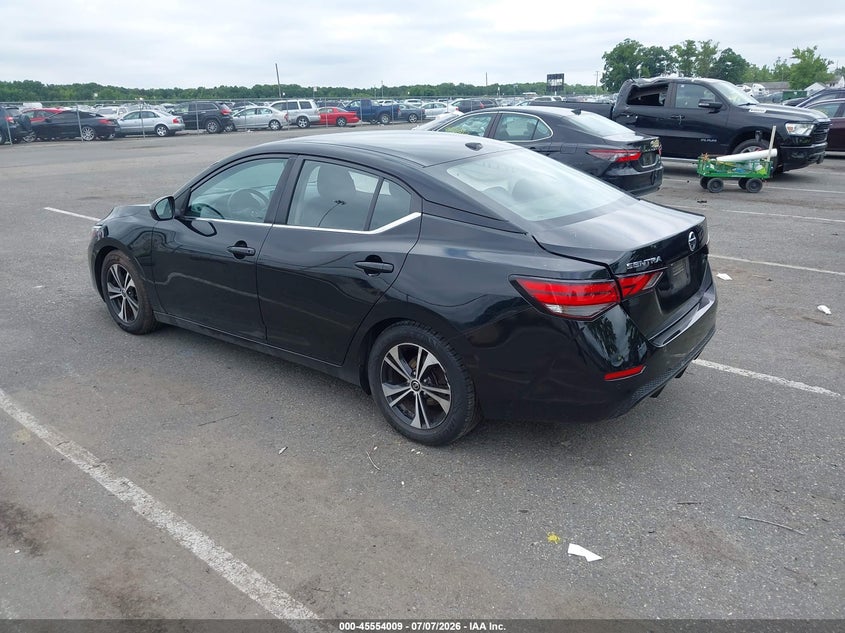 NISSAN SENTRA 2021 VIN 3N1AB8CV0MY210326