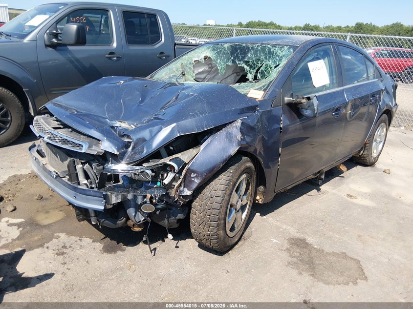 2014 Chevrolet Cruze, Перекидання, IAAI, VIN 1G1PC5SBXE7151789 — фото 2