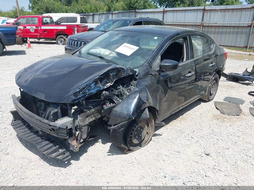 2017 NISSAN SENTRA auction photo 2