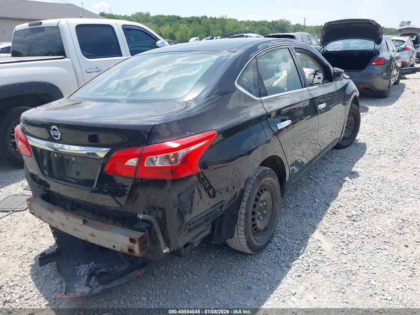 2017 NISSAN SENTRA auction photo 4