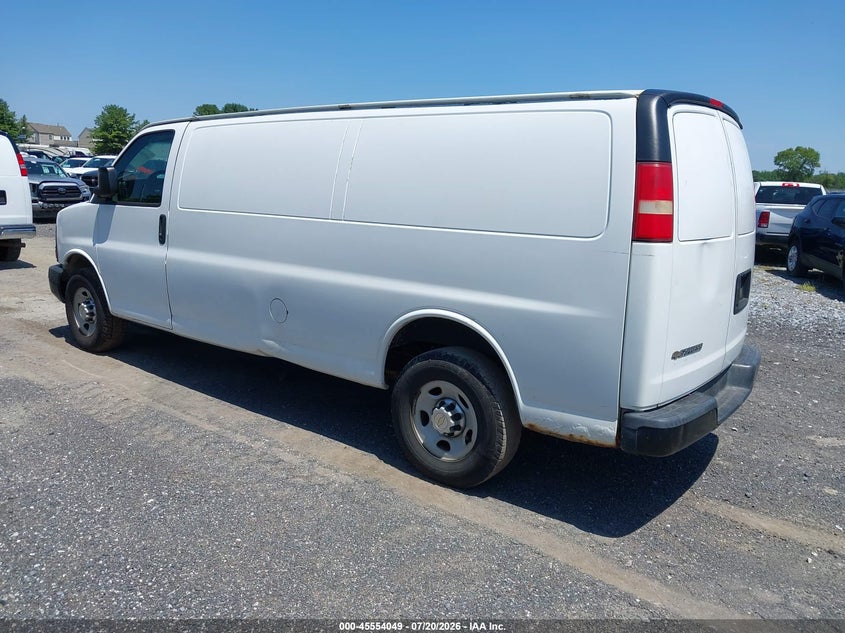 Vin: 1gczgucg6e1135231, lot: 46052360, chevrolet express 3500 work van 20143