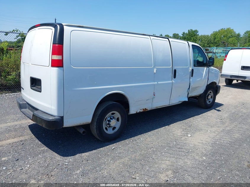 Vin: 1gczgucg6e1135231, lot: 46052360, chevrolet express 3500 work van 20144