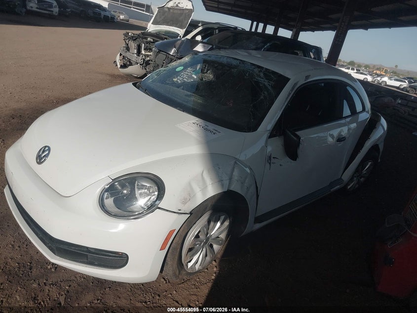 2016 Volkswagen Beetle 1.8T S VIN: 3VWF17AT1GM630168 Lot: 45554095