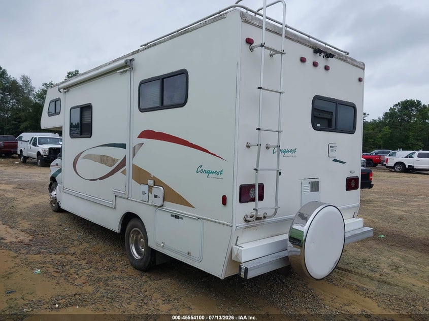 2001 FORD E-450 CUTAWAY auction photo 3