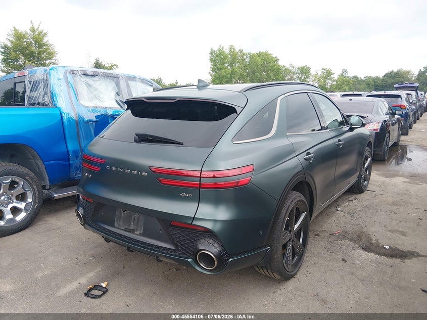 Vin: 5nmmadtb6rh006806, lot: 46052416, genesis gv70 2.5t awd 20244