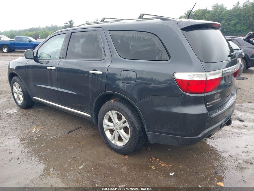 Vin: 1c4sdjdt6dc682801, lot: 46052417, dodge durango crew 20133