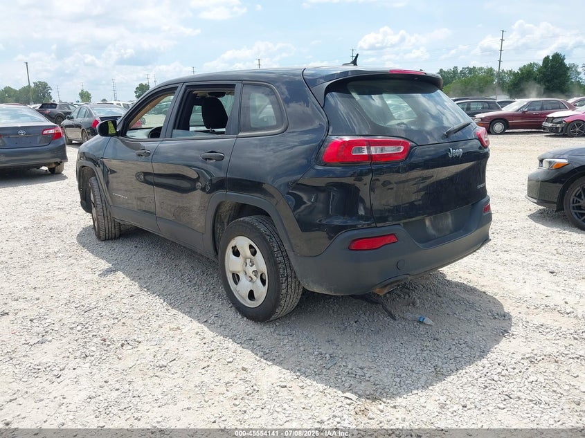 2016 JEEP CHEROKEE auction photo 3