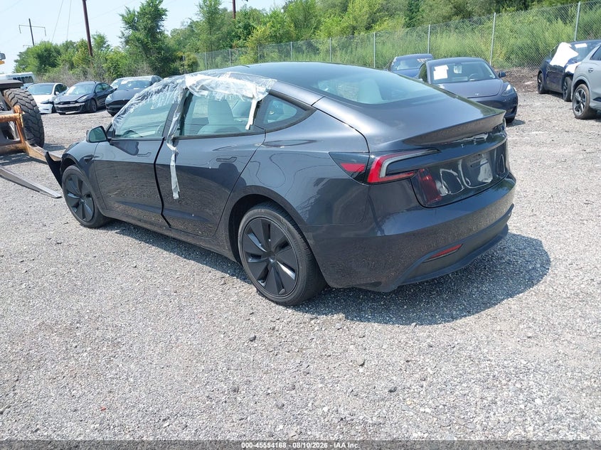 Vin: 5yj3e1ea7sf986234, lot: 46052478, tesla model 3 long range rear-wheel drive/standard rear-wheel drive 20253