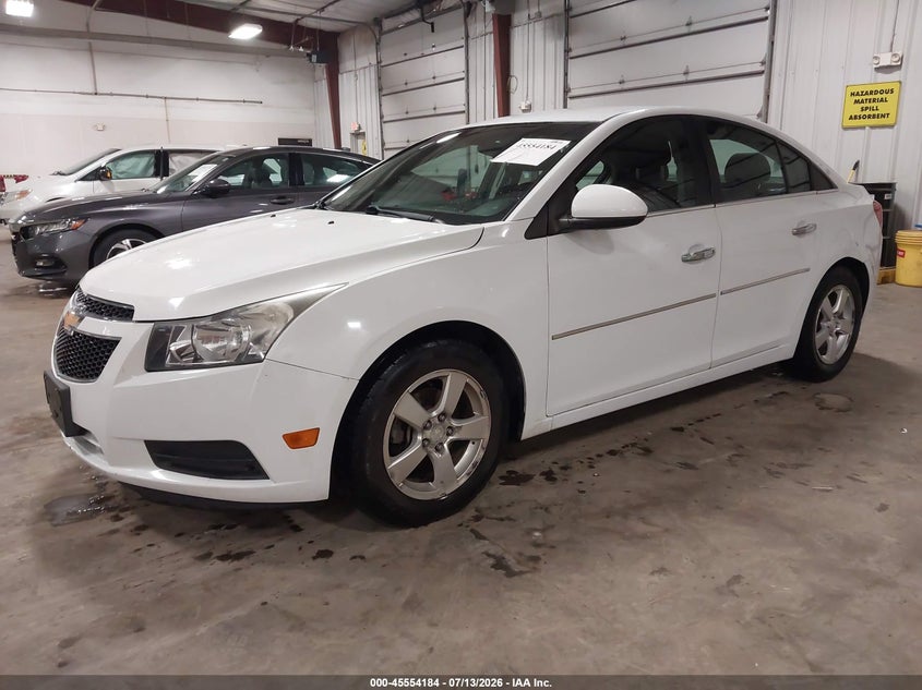 2013 Chevrolet Cruze Lt, Град, IAAI, VIN 1G1PK5SB0D7118950 — фото 2
