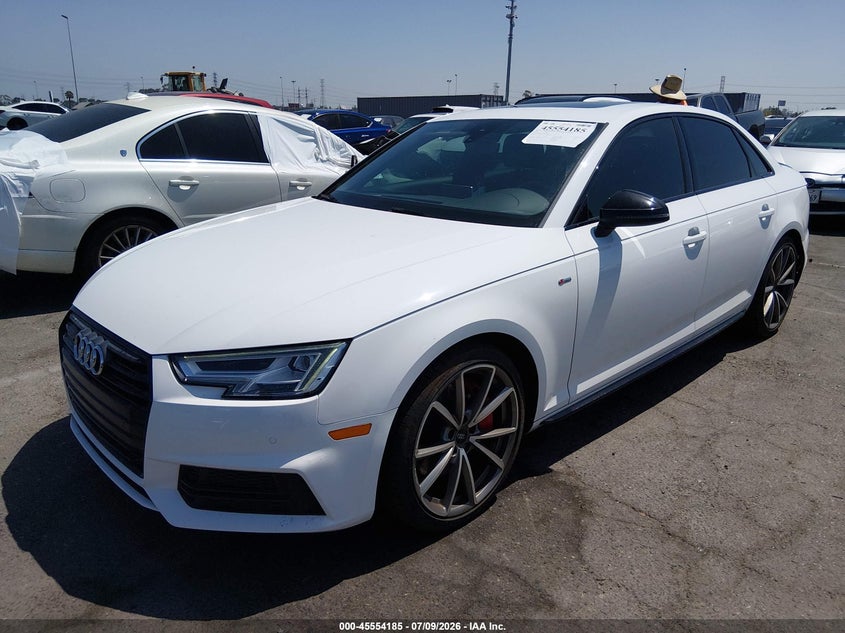 Vin: wauenaf44ja023054, lot: 46052496, audi a4 2.0t premium/2.0t tech premium 20182