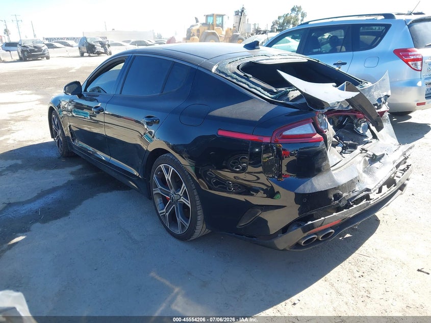 Vin: knae45lc5m6092316, lot: 46052517, kia stinger gt1 20213