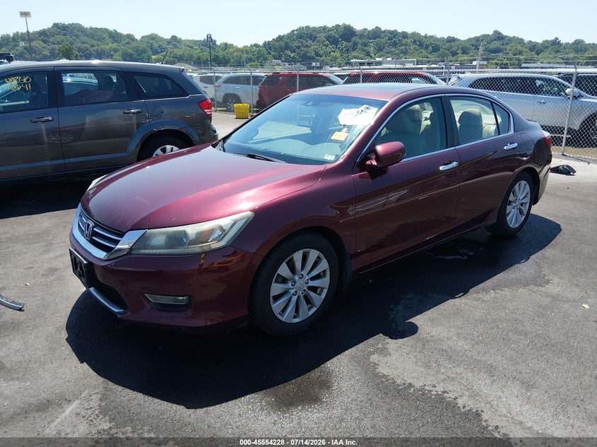 2013 Honda Accord, Right Rear, IAAI, VIN 1HGCR2F84DA149444 — photo 2