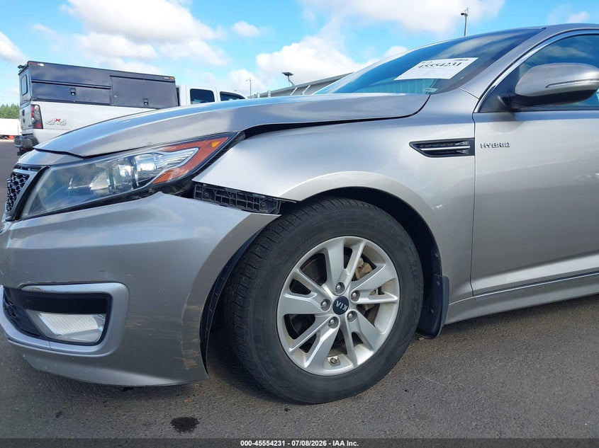 KIA OPTIMA HYBRID 2013 VIN KNAGM4AD5D5058171