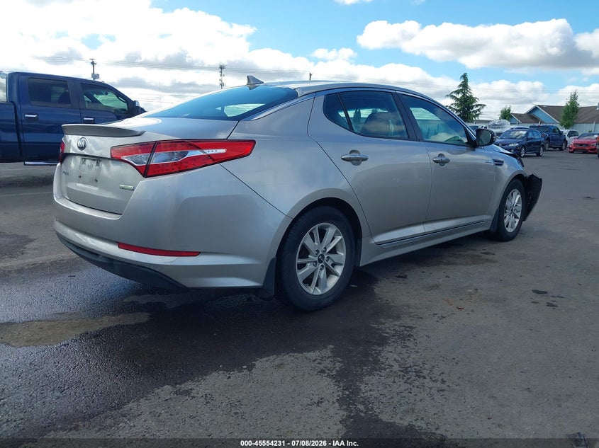 Vin: knagm4ad5d5058171, lot: 46052542, kia optima hybrid lx 20134