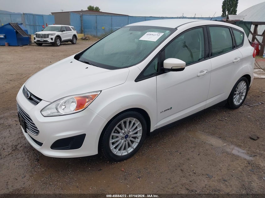 Vin: 1fadp5auxfl115620, lot: 46052583, ford c-max hybrid se 20152