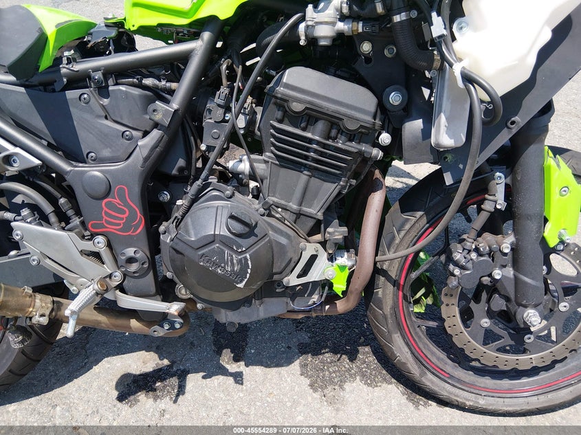 2014 Kawasaki Ex300 A VIN: JKAEX8A19EA000050 Lot: 45554289
