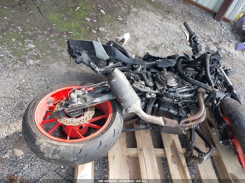 2019 Yamaha Mt07 VIN: JYARM27E0KA004129 Lot: 45554296