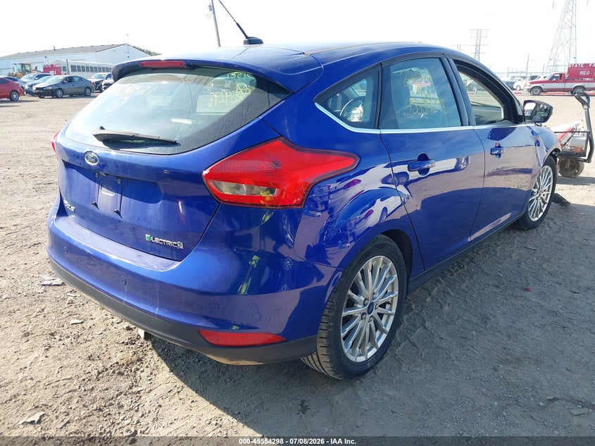 Vin: 1fadp3r49fl231321, lot: 46052609, ford focus electric 20154