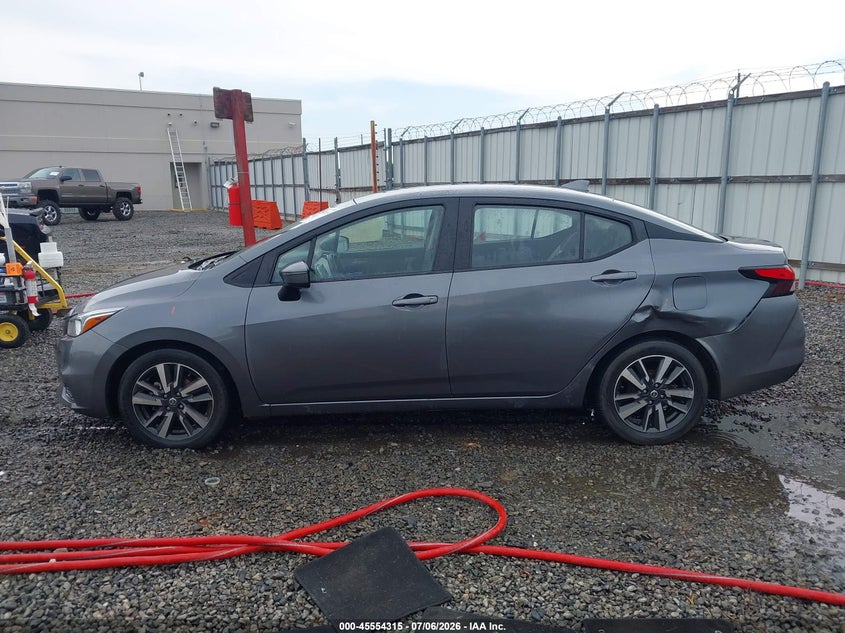 2021 Nissan Versa Sv Xtronic Cvt VIN: 3N1CN8EV9ML825497 Lot: 45554315
