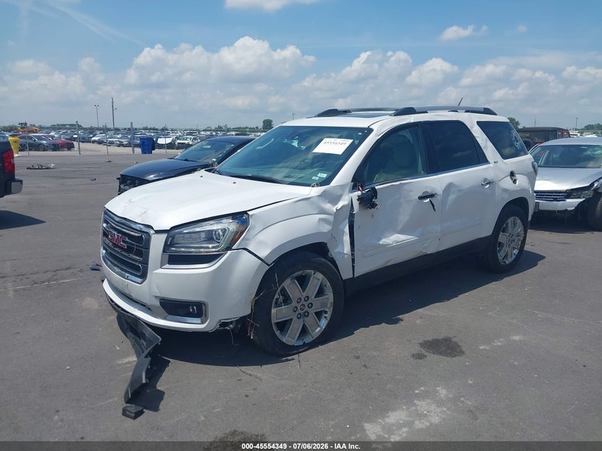 Vin: 1gkkrskd3hj217434, lot: 46052661, gmc acadia limited 20172
