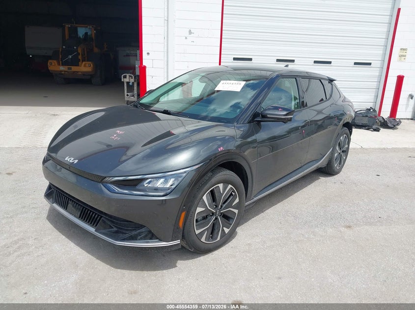 Vin: kndc34la2p5098798, lot: 46052670, kia ev6 wind 20232