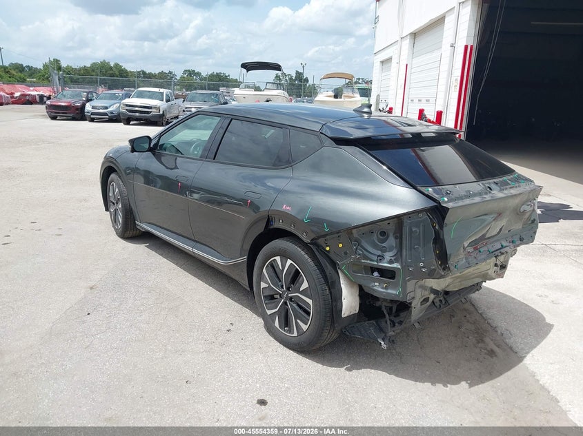 Vin: kndc34la2p5098798, lot: 46052670, kia ev6 wind 20233