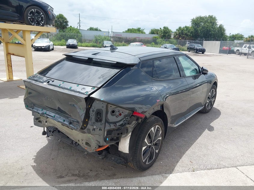 Vin: kndc34la2p5098798, lot: 46052670, kia ev6 wind 20234