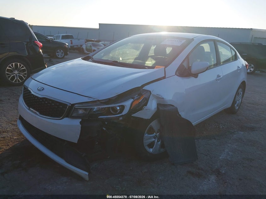 Vin: 3kpfl4a74je259653, lot: 46052689, kia forte lx 20182