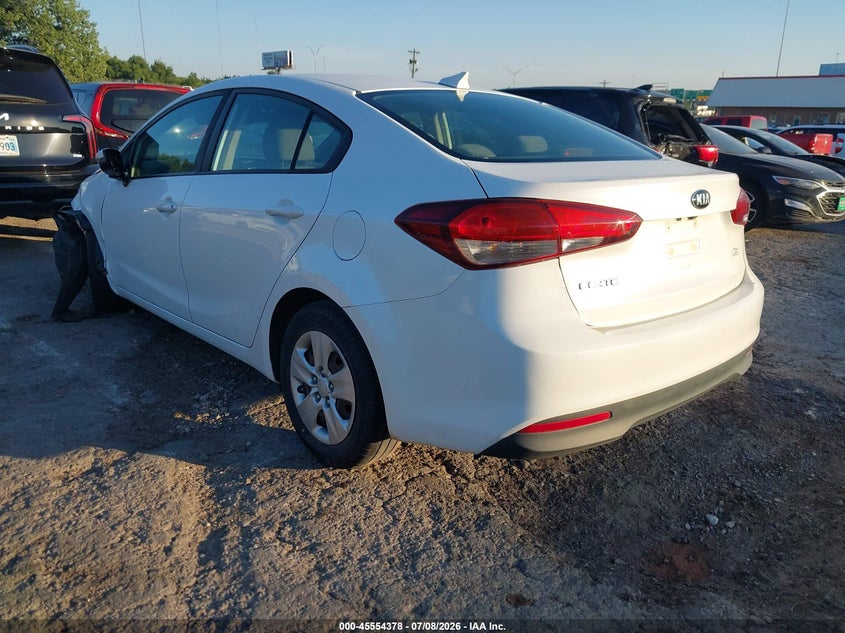 Vin: 3kpfl4a74je259653, lot: 46052689, kia forte lx 20183