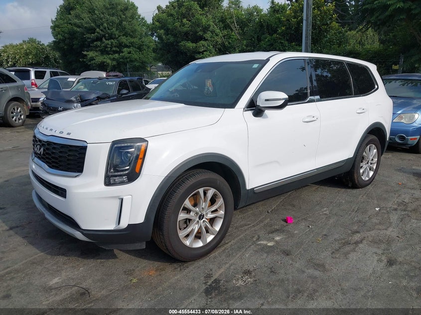 2022 Kia Telluride Lx 5XYP24HC7NG223927 photo 1