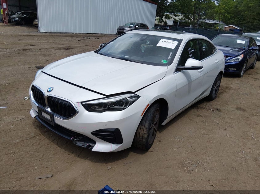 Vin: wba73ak06n7k67728, lot: 46052753, bmw 228 gran coupe i xdrive 20222