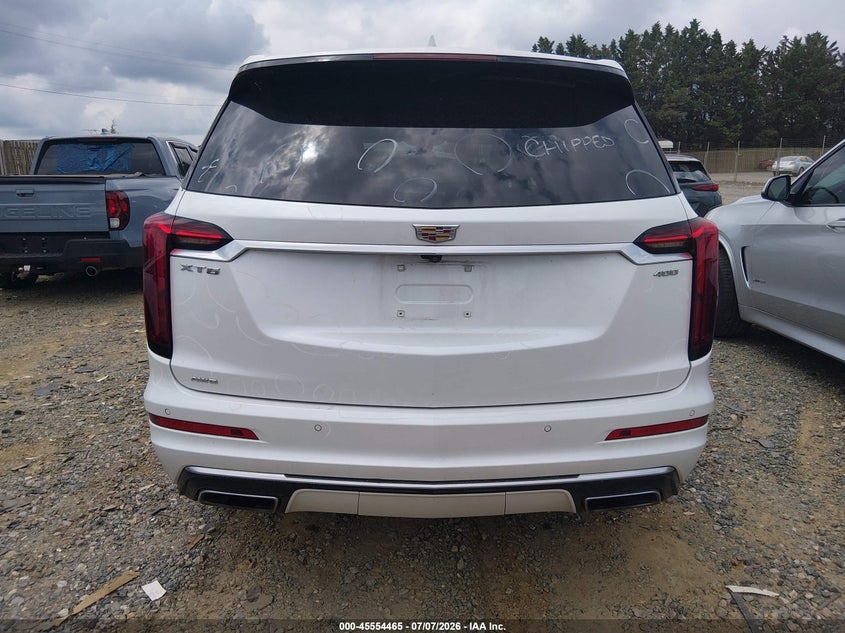 2023 Cadillac Xt6 Awd Premium Luxury VIN: 1GYKPDRS9PZ153671 Lot: 45554465