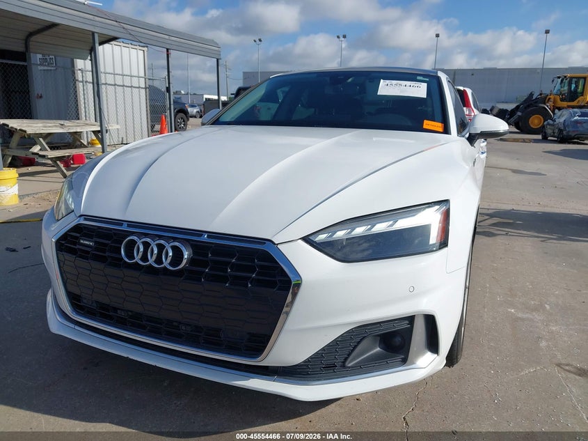 2023 Audi A5 Sportback Premium 40 Tfsi Quattro S Tronic VIN: WAUABCF56PA052267 Lot: 45554466