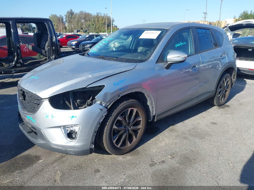 2016 Mazda Cx-5 Grand Touring JM3KE2DY6G0690392 photo 1
